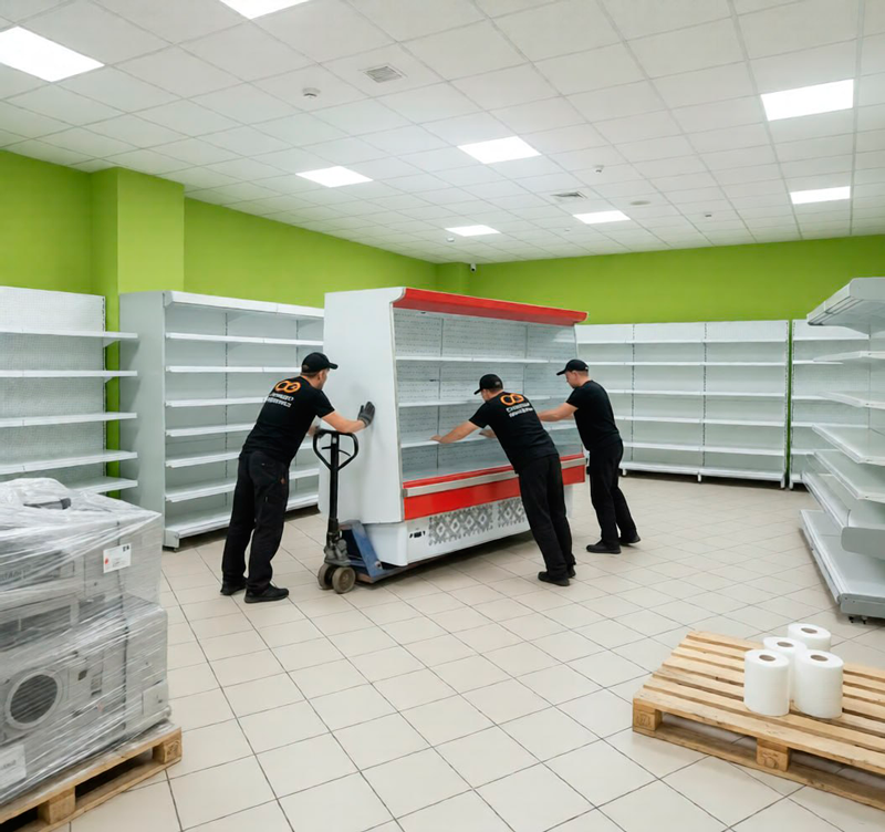 Переезд магазина в Михайловке